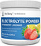 Dr. Berg Zero Sugar Hydration Keto Electrolyte Powder with 1000 mg Potassium & Pink Himalayan Salt - Strawberry