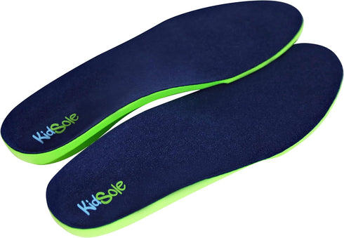 Neon Fix Sport Premium Grade Orthotic Insole for Active Children with Flat Feet - Lightweight Arch Support (22 CM, US