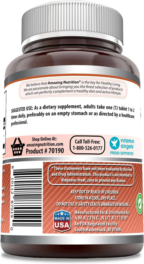 Amazing Formulas L-Lysine 1000mg Supplement, Non-GMO, Gluten Free, Made in USA (90 Count)