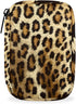 Skonsati Leopard Cheetah Weekly Pill Organizer Pill Caes Bag 7 Day Medicine Container