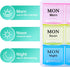 Teikou 3 7 Large Weekly Pill Organizer Times A Day, Moisture-Proof Day Pill Box, Travel Pill Cases Portable for Pills