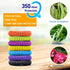 14 Pack Mosquito Bracelets for Kids Adults - Nature Citronella, Lemongrass, Eucalyptus, Up to 350 Hour Protection
