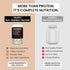 TrueFit High Fiber Protein Powder, Grass-Fed Whey Meal Replacement Shake with Prebiotics, Probiotics, & Organic