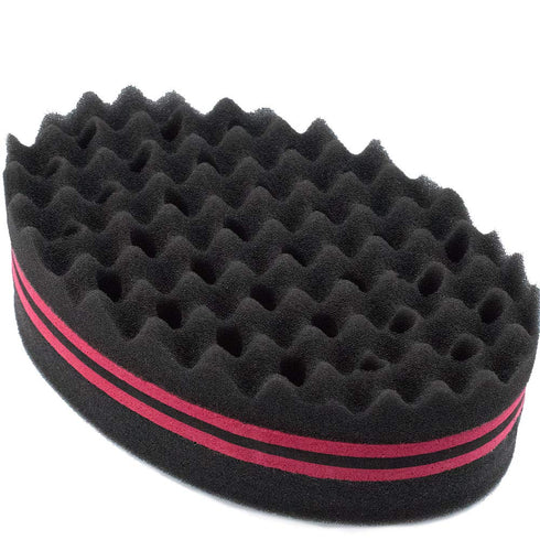 Small Holes Hair Sponge for Twists and Dreads, Barber Afro Wave Nappy Sponge Brush for Curls, 1 Pcs Twist