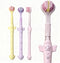 Mluyeri 3-Sided Toothbrush Set, 7.4 Inch, 360 Degree Cleaning, 3 Pieces Manual Toothbrushes