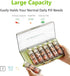 Meifannao 3 7 7 Times a Day Pill Organizer Day, Large Weekly Pill Organizer, Weekly Pill Box with Separate Containers