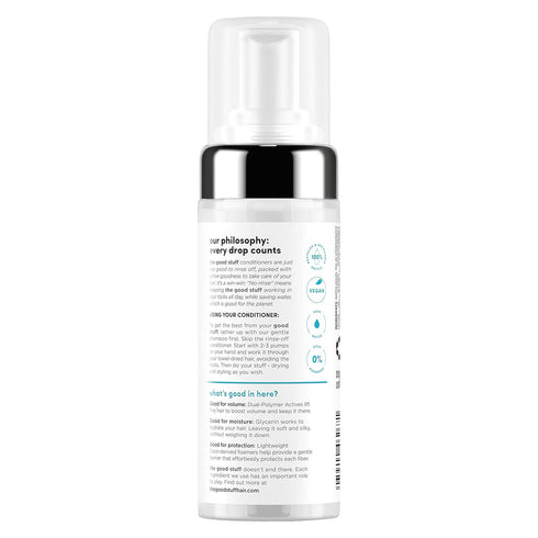 The Good Stuff Volumizing Hydration Foam Conditioner, 4.90 Ounce