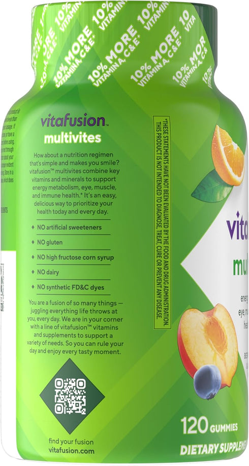 Gummy 120 Count Vitafusion Adult Vitamins