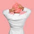 Noughty 97% Natural Pink Microfibre Hair Towel Wrap, Quickly Absorbs Moisture & Reduces Breakage