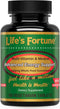 Life's Fortune Multivitamin & Mineral 60 Tablets - All Natural Energy Source with Whole Food Concentrates,