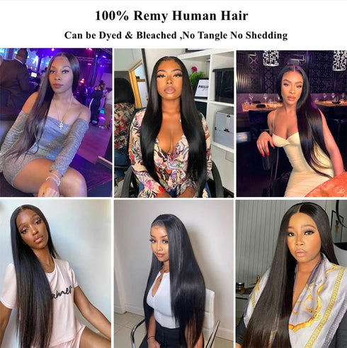 Straight HD Transparent Lace Closure 2x6 Human Hair Middle Part Closure 10inch Kim K