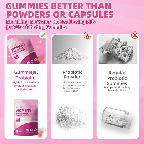 Gummies Gummy Immune Gummies 90 Count Vaginal Probiotics for Women, pH Balance for Women, Feminine Probiotics