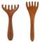 Wooden Foot Massage Tool, Wooden Scalp Massager for Stress Relax, Massage Comb