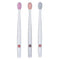 TELLO 3940 Adult Medium Swiss Toothbrush for Gentle Cleaning with Ergonomic Handle, 3
