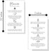 Manicure Aftercare Instruction Cards | 50pk | Business Card Size Nail Salon Handout for Nail Care after Manicure or Pedicure matches loyalty Black and White Design How to protect your manicure cards by Lashicorn