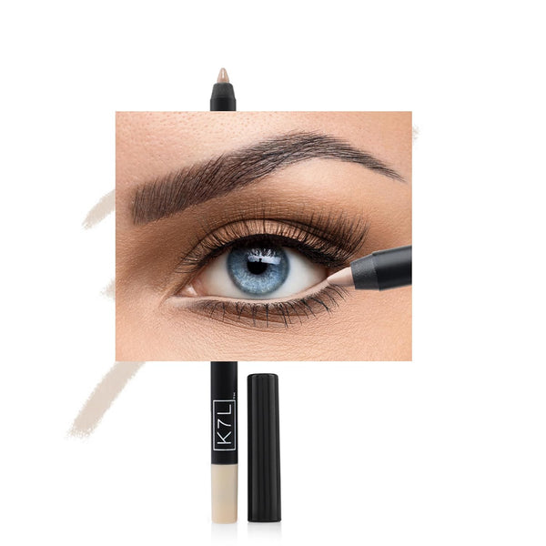 K7L Waterline Eyeliner Nude - Creamy, Waterproof, and Smudge-Proof Cosmetics to Brighten Eyes