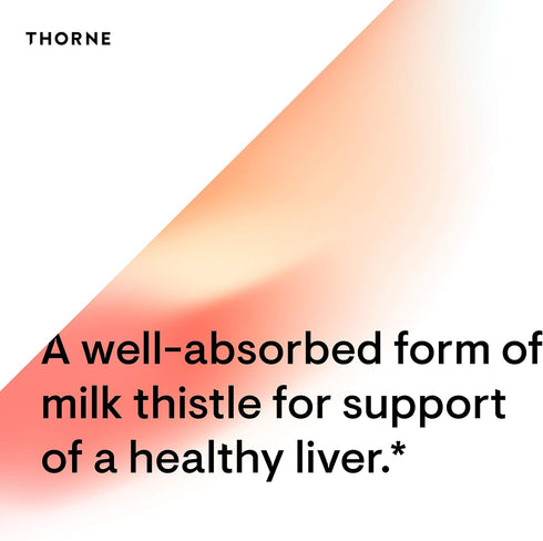 THORNE Siliphos, Botanical Extract Complex for Antioxidant and Liver Support, 90 Capsules