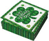 Heyiminy 40Pcs St Patricks Day Napkins, 6.5 Inch Shamrock Napkins, Disposable Green Lucky