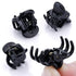JANYUN 48Pcs Mini Hair Claw Clips - Black Brown Small Hair Clips for Girls Women, Plastic Multifunction Clamp