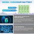 12PCS 1.2V 700mAh Ni Cd AAA Battery for Wireless Microphones, Electric Toys, Household Appliances, Solar Lamp