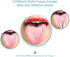 4 Pieces Stainless Steel Tongue Scrapers, Oral Cleaning Brushes for Bad Breath