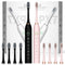 Lukern 2 Pack Electric Toothbrush for Adults, with 8 Brush Heads, 6 Modes