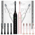 Lukern 2 Pack Electric Toothbrush for Adults, with 8 Brush Heads, 6 Modes