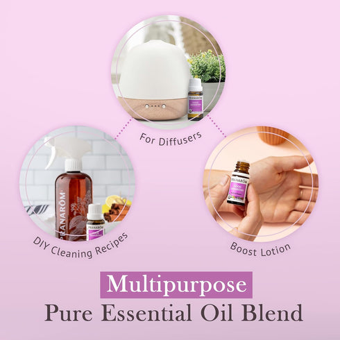 Pranarom Good Samaritan Essential Oil Blend (5ml) - 100% Pure Essential Oil for Diffusing and Cleaning