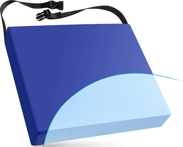 NYOrtho Wheelchair Cushions - Firm Seat Cushions for Seniors, Non-Slip Cover, Water-resistant