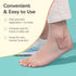 Pack 24 1/8 ZenToes U-Shaped Felt Callus Pads | Protect Calluses from Rubbing on Shoes | Reduce Foot and Heel Pain |