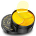 Under Eye Patches, 60 Pcs 24K Gold Eye Mask for Puffy Eyes & Dark Circles, Collagen & Hyaluronic Acid