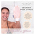 Seraphic Skincare Divine Glow Exfoliating Mitt - 2pcs Vegan Viscose Korean Exfoliating Glove for Body Exfoliation