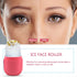 Ice Roller for Face and Eye, Facial Beauty Ice Roller Skin Care Tools for Gua Sha Massage (Pink)