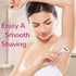 Razors for Women with 2 Non-Slip Handles, 14 Razor Refills, 5 Premium Blades, Disposable Razor with Shower Holder, Pink