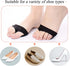2 Pairs Forefoot Pads - Ball of Foot Cushioning Sleeves for Pain Relief from Callus and Bunion (Honeycomb Gel)