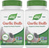 Nature's Way Garlic Bulb, Supports Heart Health*, 100 Vegan Capsules (Pack of 2)