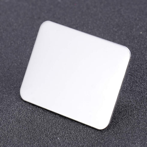 Mini Nail Art Makeup Plate, Stainless Steel Foundation Mixing Palette with Spatula Tool