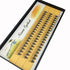 BODERMINCER 10D Black Handmade False Eyelashes, 60pcs Natural Long Individual Extensions - 13mm