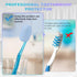 6 Packs Toothbrush Covers, Silicone Caps for Electric Toothbrush Replacement Heads & Manual Toothbrush