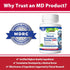 Testosterone Booster for Men over 50, Max Male Test Enhancing Pill, Energy Supplement, Tongkat Ali, Tribulus, 90