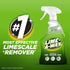 Lime-A-Way 32 oz Hard Water Stain Remover Spray, Removes Lime, Calcium & Rust in Seconds, Bathroom Cleaner, fl