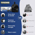 30-35 Gallon Trash Bags 1.5 Mil - 35" x 37" Large Black Garbage Bags 30+ Gallon Strong Plastic Trash Can Liners for Home Kitchen Commercial Lawn and Leaf 100 Count by T.FORING