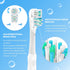 20Pcs Electric Oral Toothbrush Replacement Heads - Dual Cross Action Clean Attachments for Oral B 4732 3733 4734