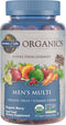 Garden of Life Organics Men's Gummy Vitamins - Berry - Certified Organic,
