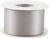 Silver Ribbon 2 Inch Double Face Satin Ribbon 25 Yards for Gift Wrapping, Wedding Decor, Baby Shower Decorations
