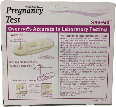 Sure Aid Sure-Aid Pregnancy Test Fast Result