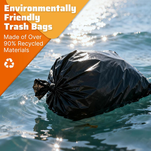 Zokaitwy 55-60 80 Count, 21 55-60 Packing Gallon Trash Bags Micron HDPE, Durable & Tear-Resistant Trash Can Liners