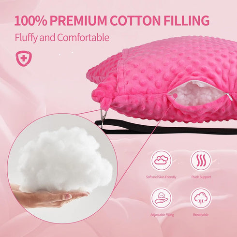 okmaba Packs, Hysterectomy Recovery Pillow with Pocket for Ice/Hot Abdominal Surgery Support Cushion with Adjustable