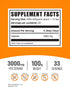 BulkSupplements.com Glycine Powder - L-Glycine Powder, Glycine Supplements, Glycine 3000mg - Glycine Amino Acid, Pure & Gluten Free - 3000mg per Serving, 100g (3.5 oz)