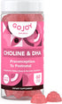 Prenatal Choline & DHA Gummies - Gummy Vitamin Supplement for Pregnant Women, Non-GMO, Gluten Free, Vegan